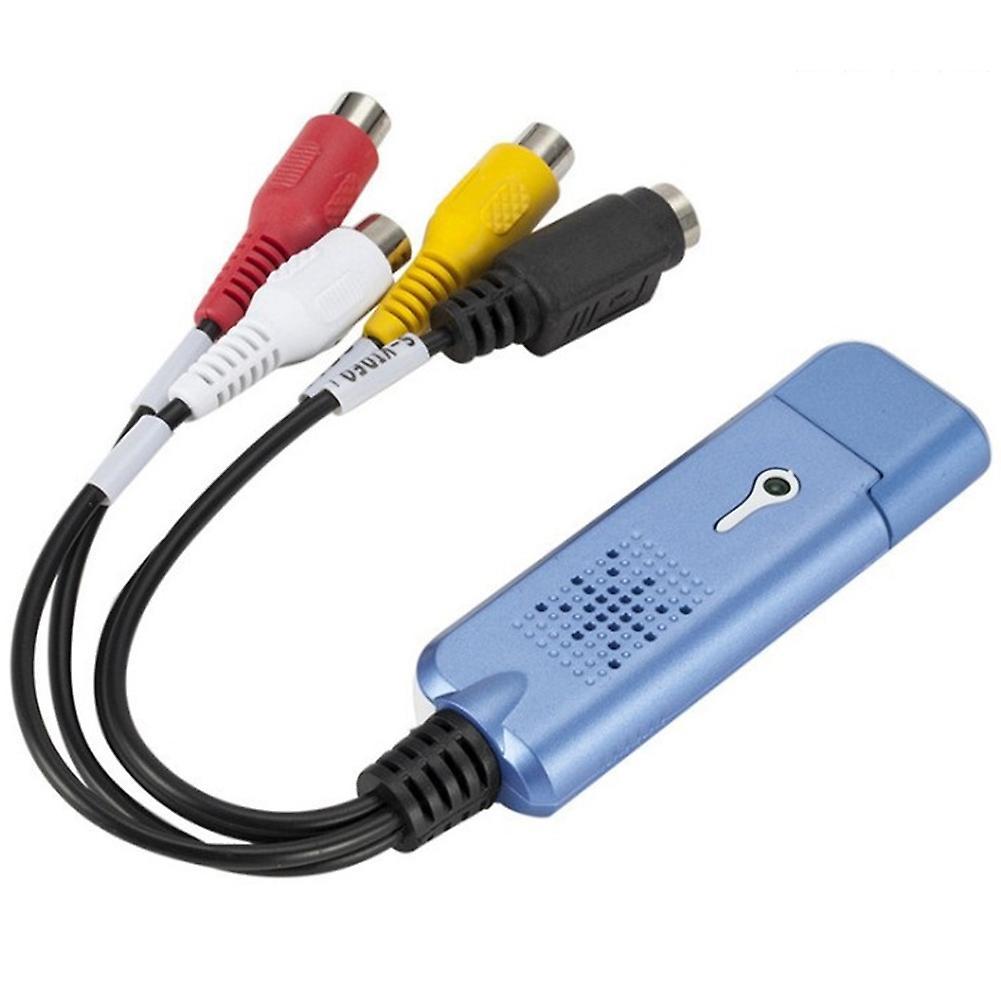 Usb 2.0 Video Capture Card Device, for Mac Os X Pc Windows 7 8 10