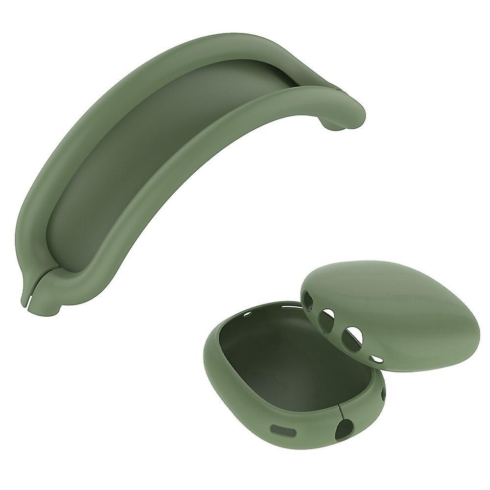 1 Set Earphone Scratch-resistant Headband Cover for Airpods (green)