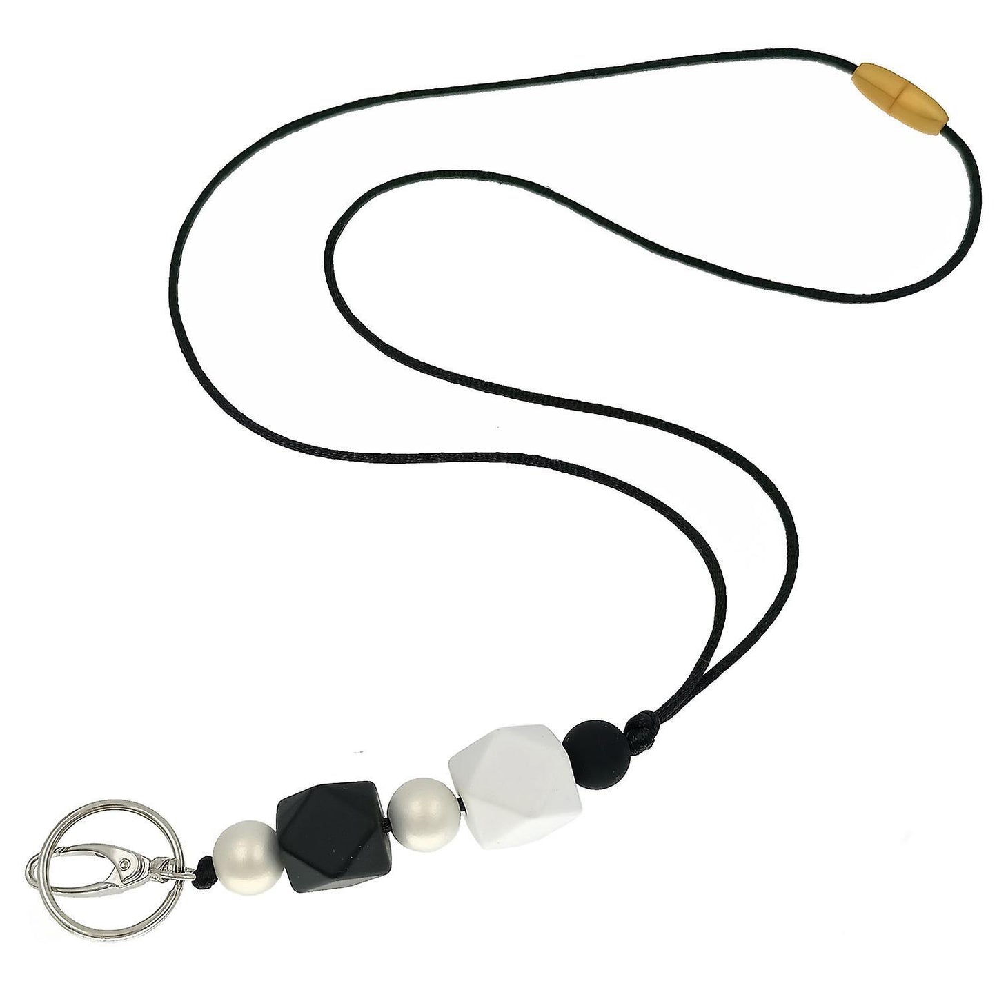 Badge Lanyard Separated Id Key Lanyard for Teachers Nurses Staff-a