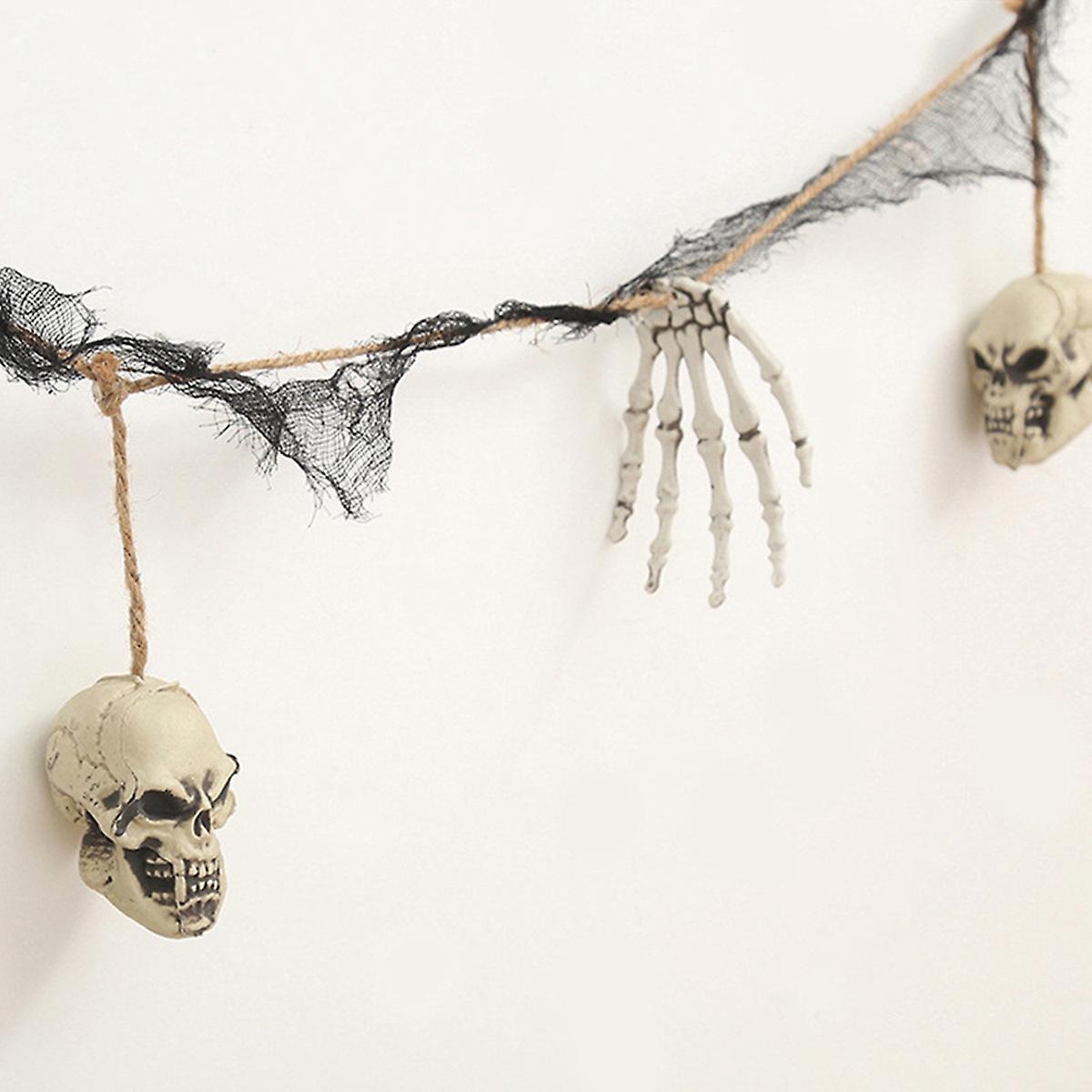 Halloween Garland Decoration Halloween Hanging String Skull