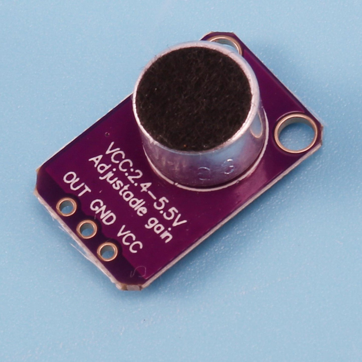6 Pcs Electret Microphone Amplifier Module Max4466 Gain Board for Uno