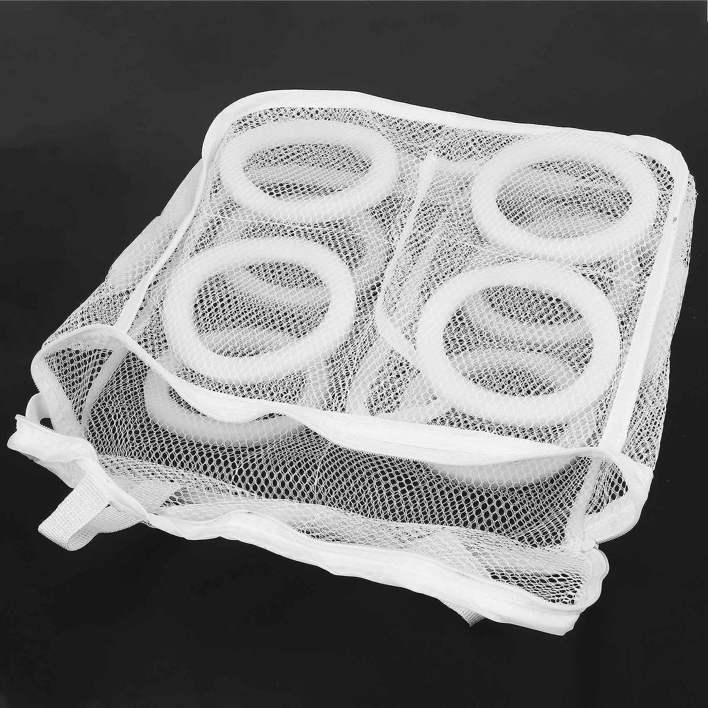 Hanging Dry Sneaker Mesh Laundry Bags Shoes Protect Storage Organizer