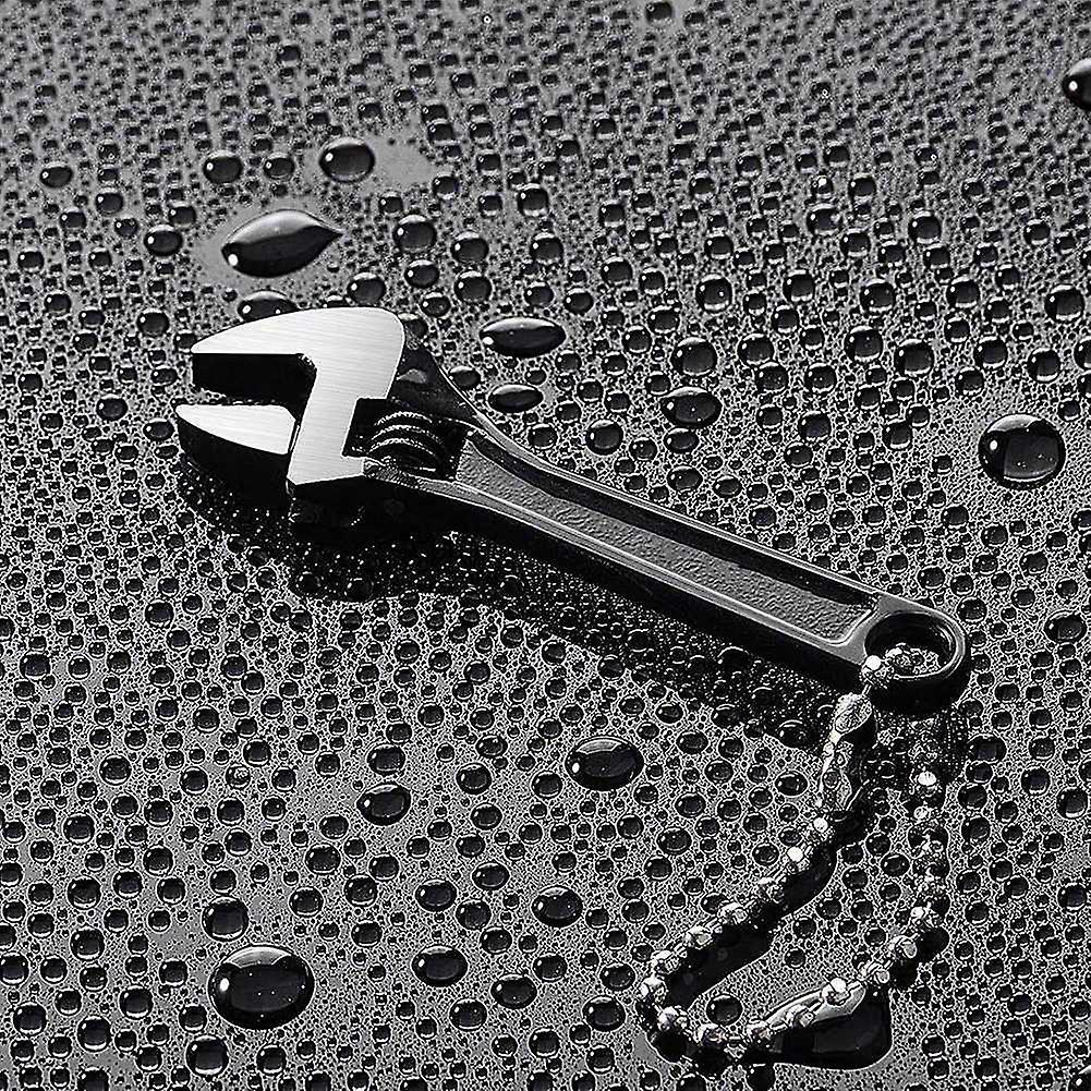 Hand Wrench Black Size Adjustable Knurl Tool (2 Pcs,2.5 Inch 63mm )