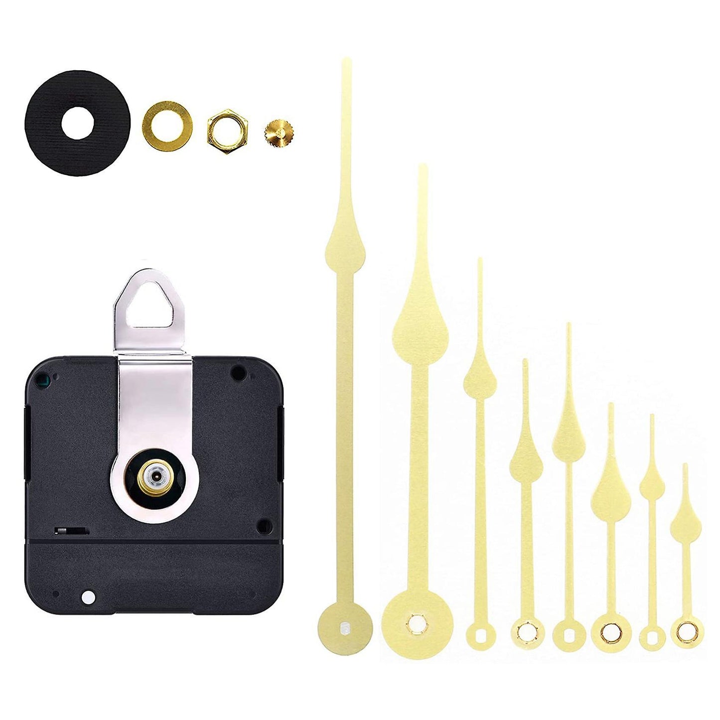31mm Quartz Movement with 4 Pairs Gold Hands Diy Clock Repair