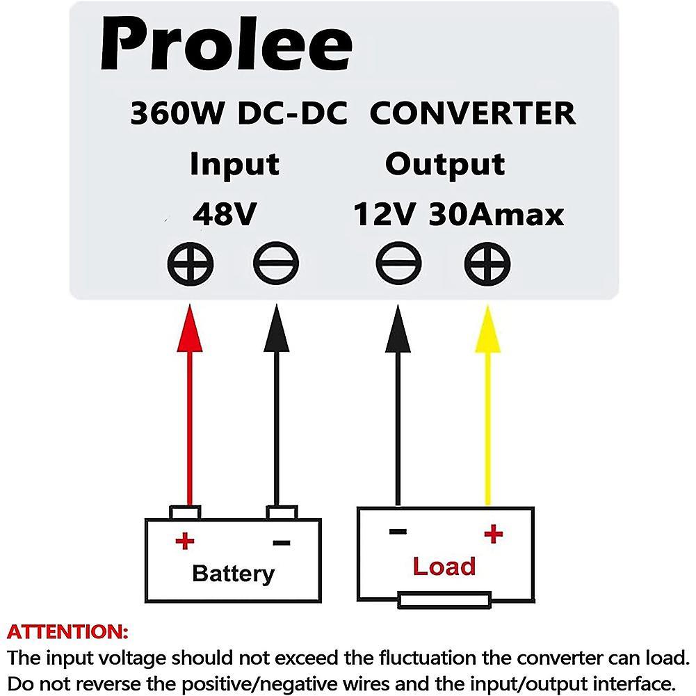 48v and 36v Step Down to 12v 30a 360w,voltage Regulator for Led Power