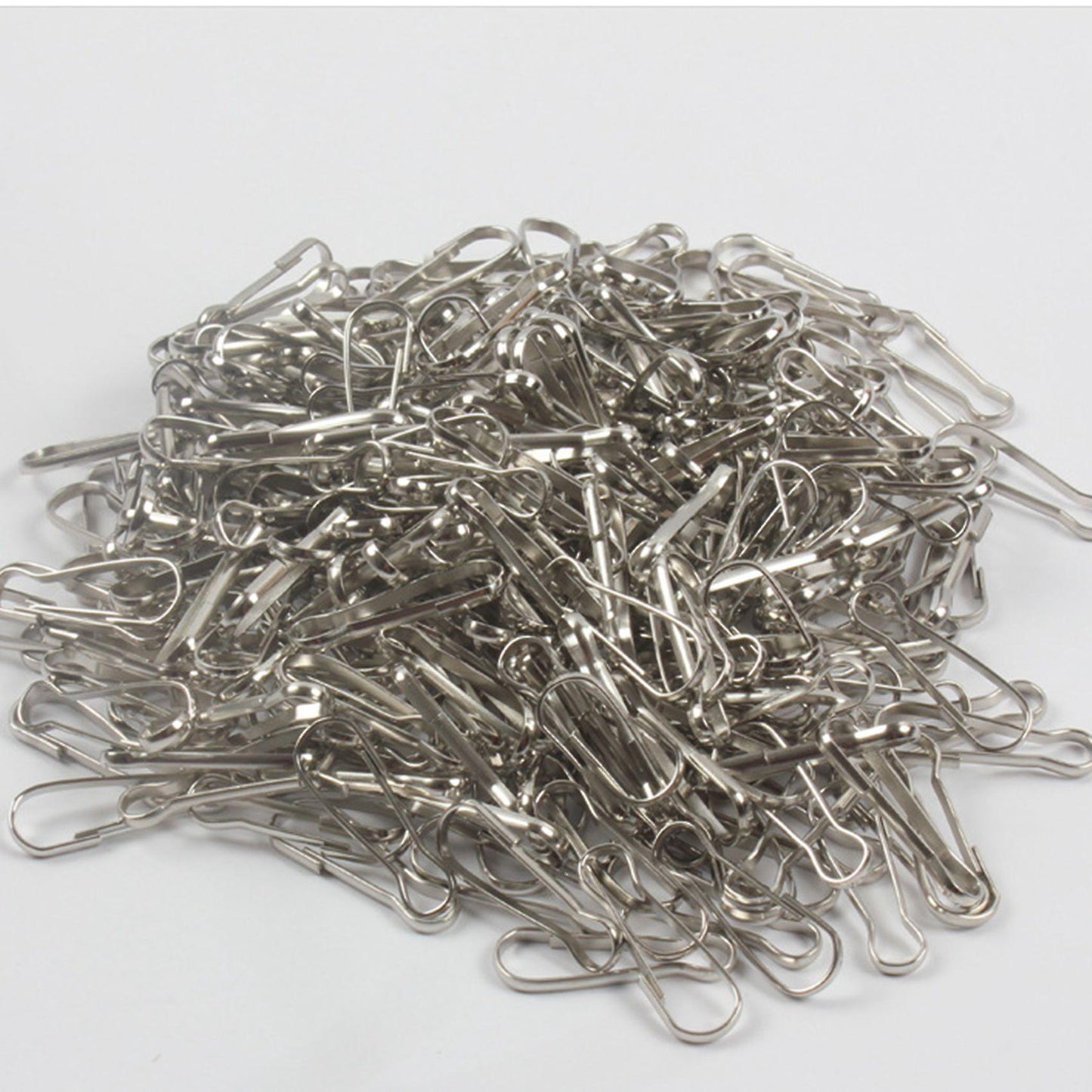 100 Pcs Electroplating Chain Clasp Hanging Flag Hanging Accessories