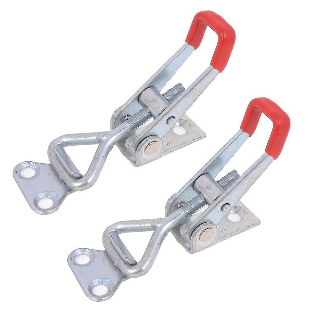4001 100kg 220-pound Shaped Lever Latch Toggle Clamp,2-piece