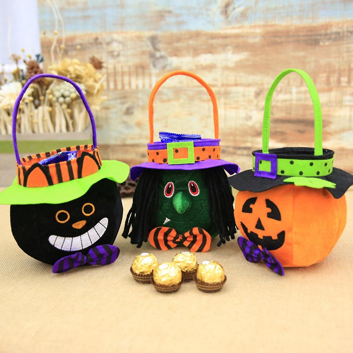 Halloween Decorations Children's Begging Candy Gift Bag Black Cat