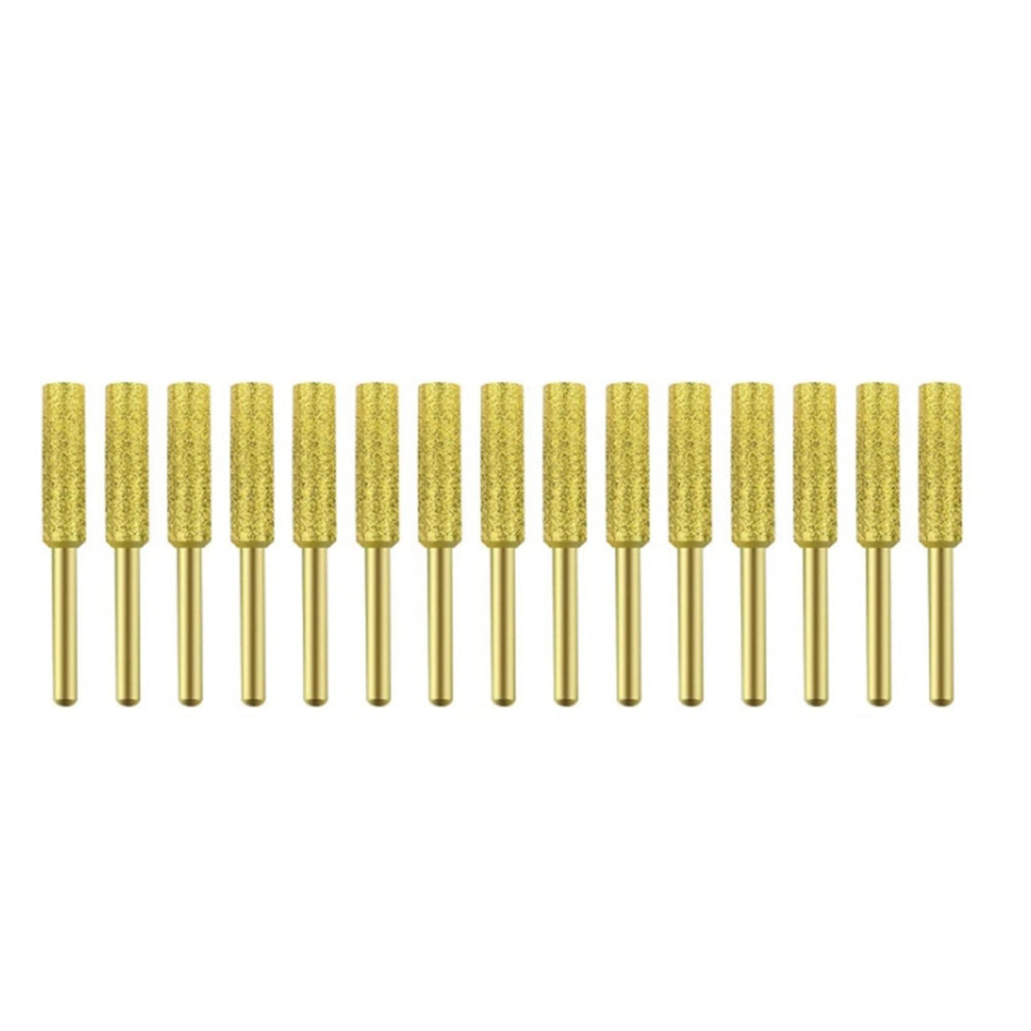 15pcs 5.5mm Chainsaw Sharpener Burr Grinder Polishing Grinding Heads
