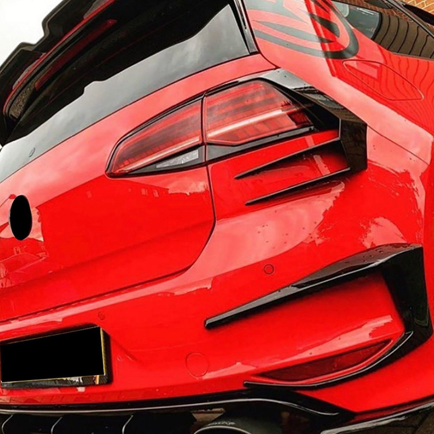 Car Tail Light Covers Trim for Golf 7 2012-2015 R400 Car Styling