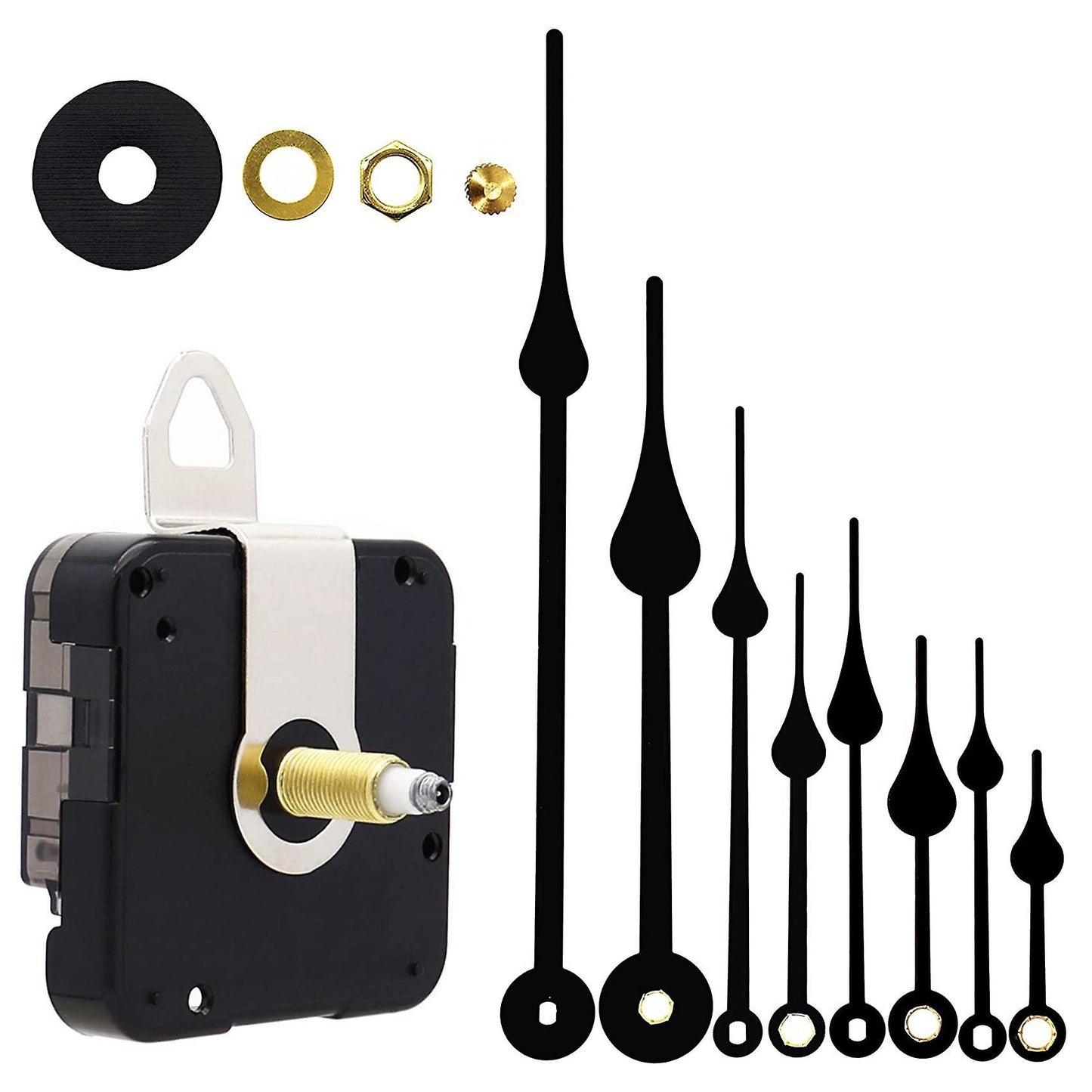 23mm Quartz Movement Kits with 4 Pairs Hands Diy Clock Repair Tool A