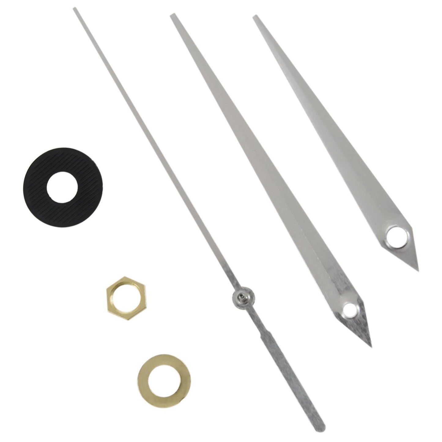 3x Clock Mechanism, 3/ 10 Inch Maximum Dial Thickness, (white)