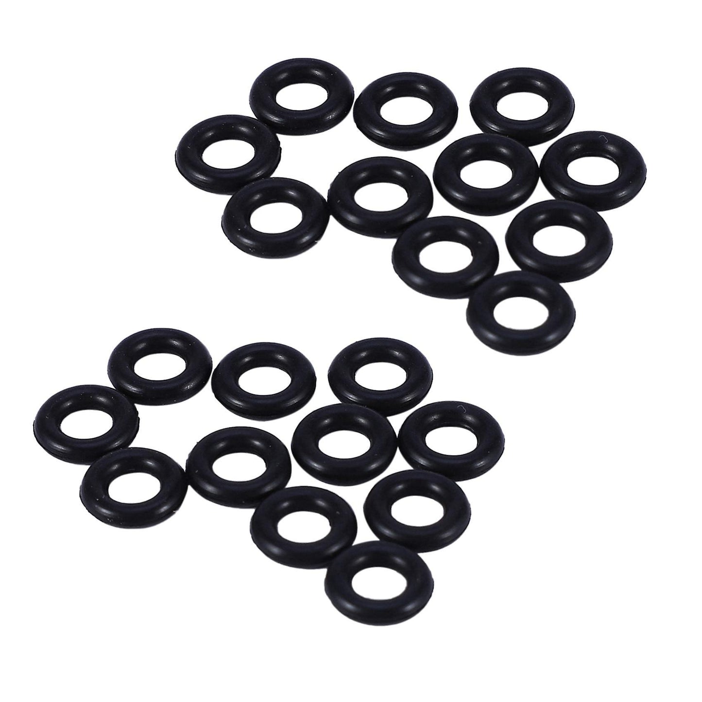 20 Stueck Gummi Oil Seal O Shaped Unterlegscheiben 8x4x2 Mm