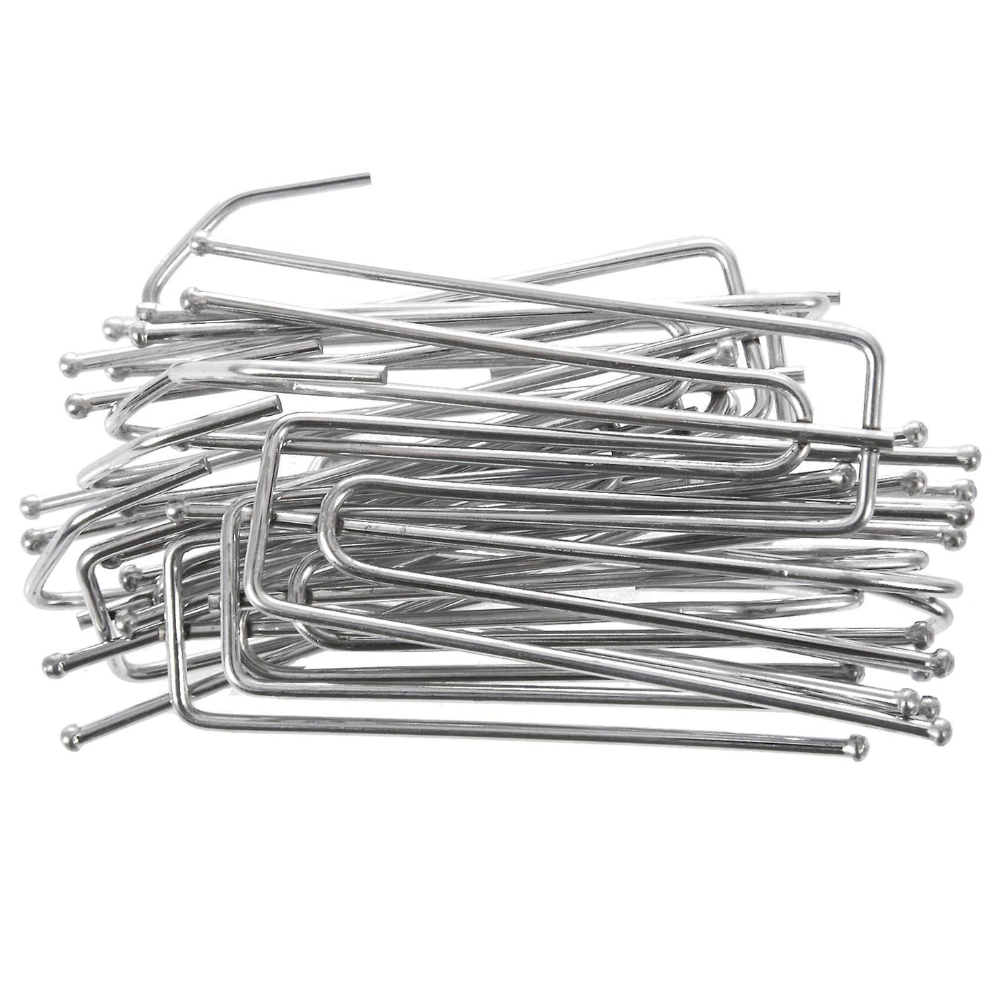 Window Treatment 7cm Long 4 Pinch Pleat Drapes Curtain Hooks 10pcs