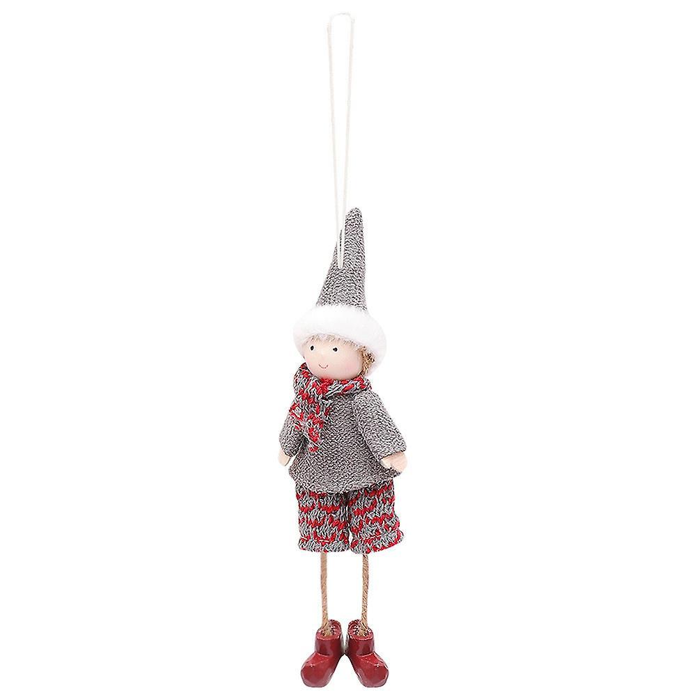 Angel Doll Ornaments Merry Christmas Decorations Scarf Boy
