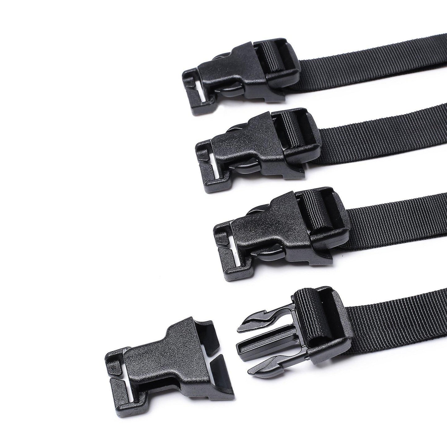 4pcs Molle Straps Backpack Vest Adapter Belts for Outdoor B