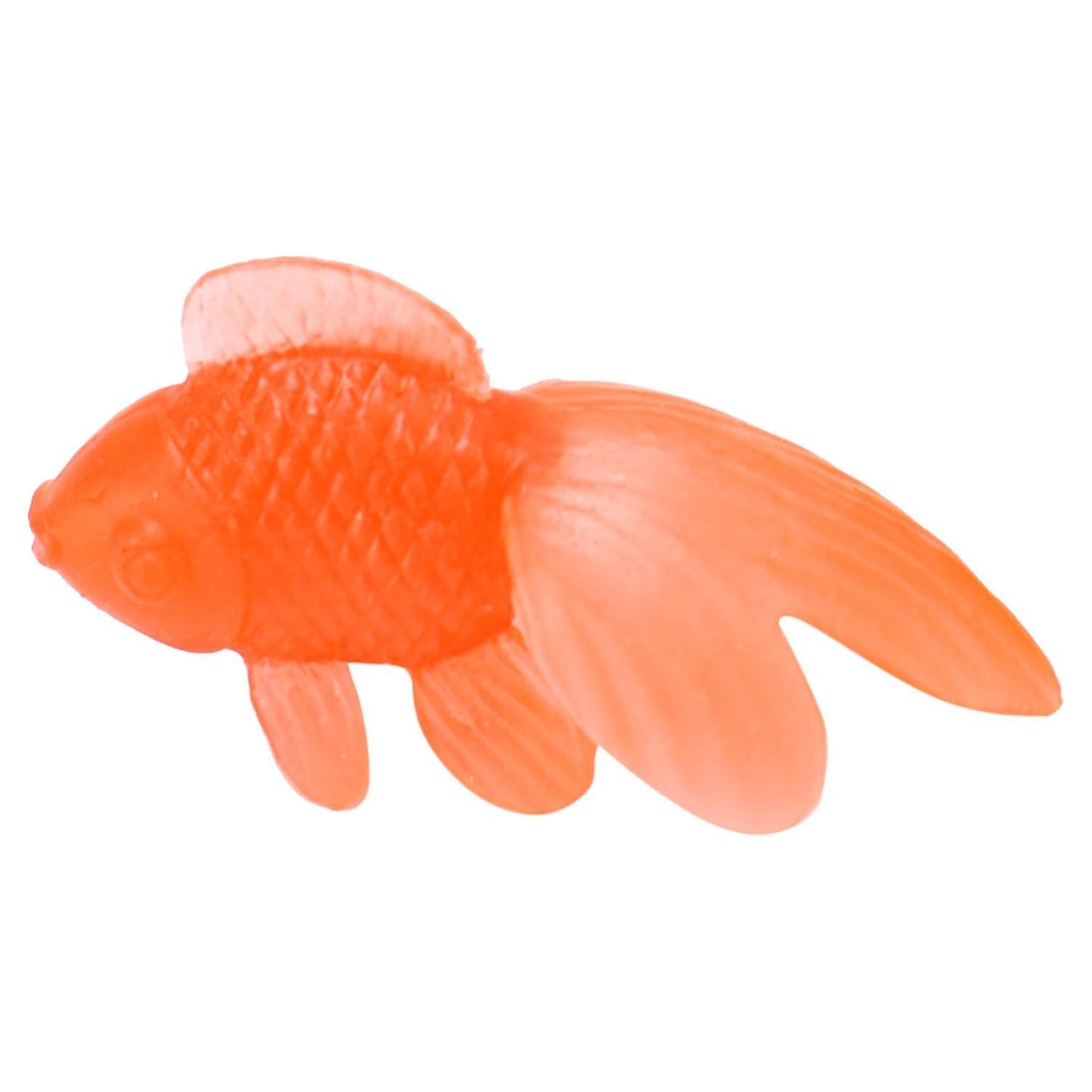 10 Pcs/lot Soft Rubber Gold Fish Baby Bath Toys Small Plastic Toys