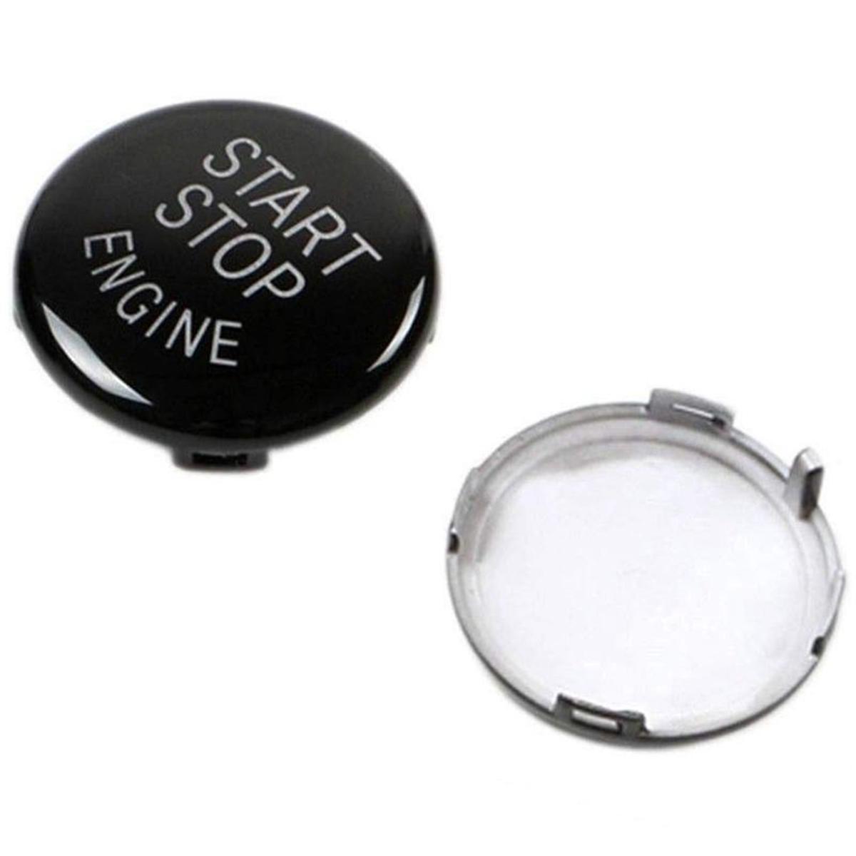 Start Stop Engine Button Push Ignition Switch Cover for Bmw (red)