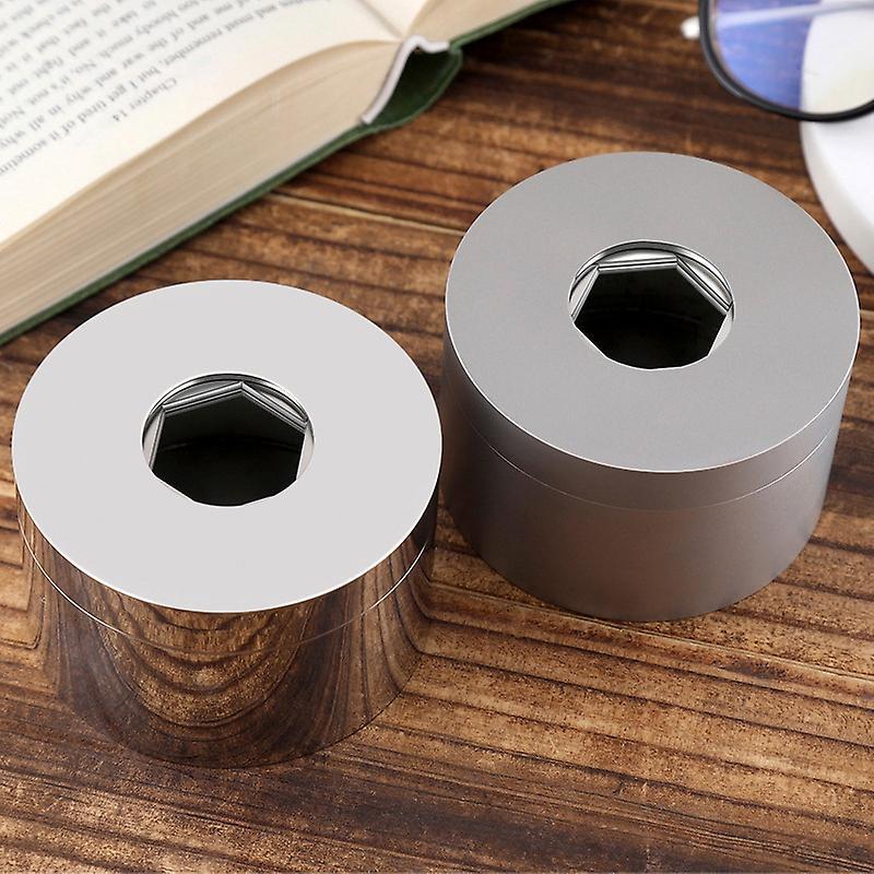 Stainless Steel Ashtray Anti Fly Ash Ashtray with Cover ,matte Gray