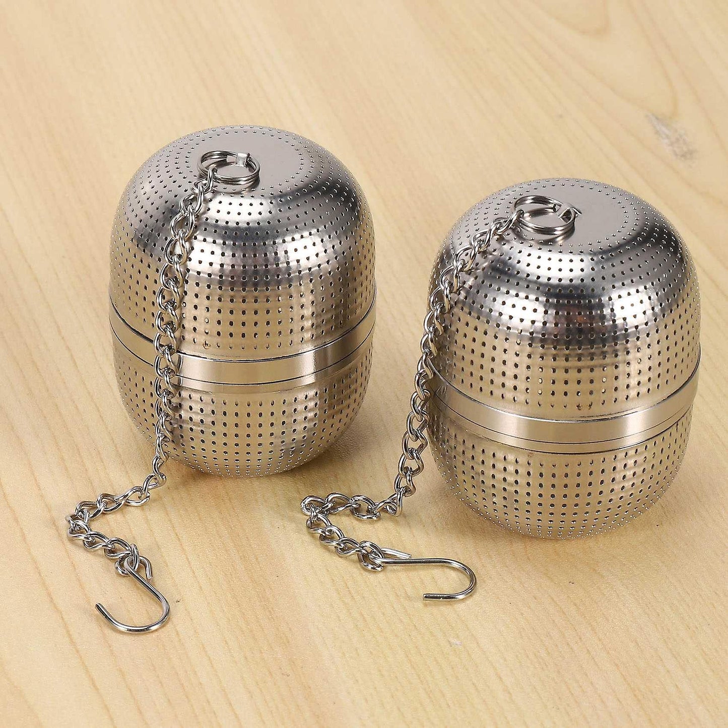 Tea Filters for Loose Tea, with Stable Base,sealed Thread Connection
