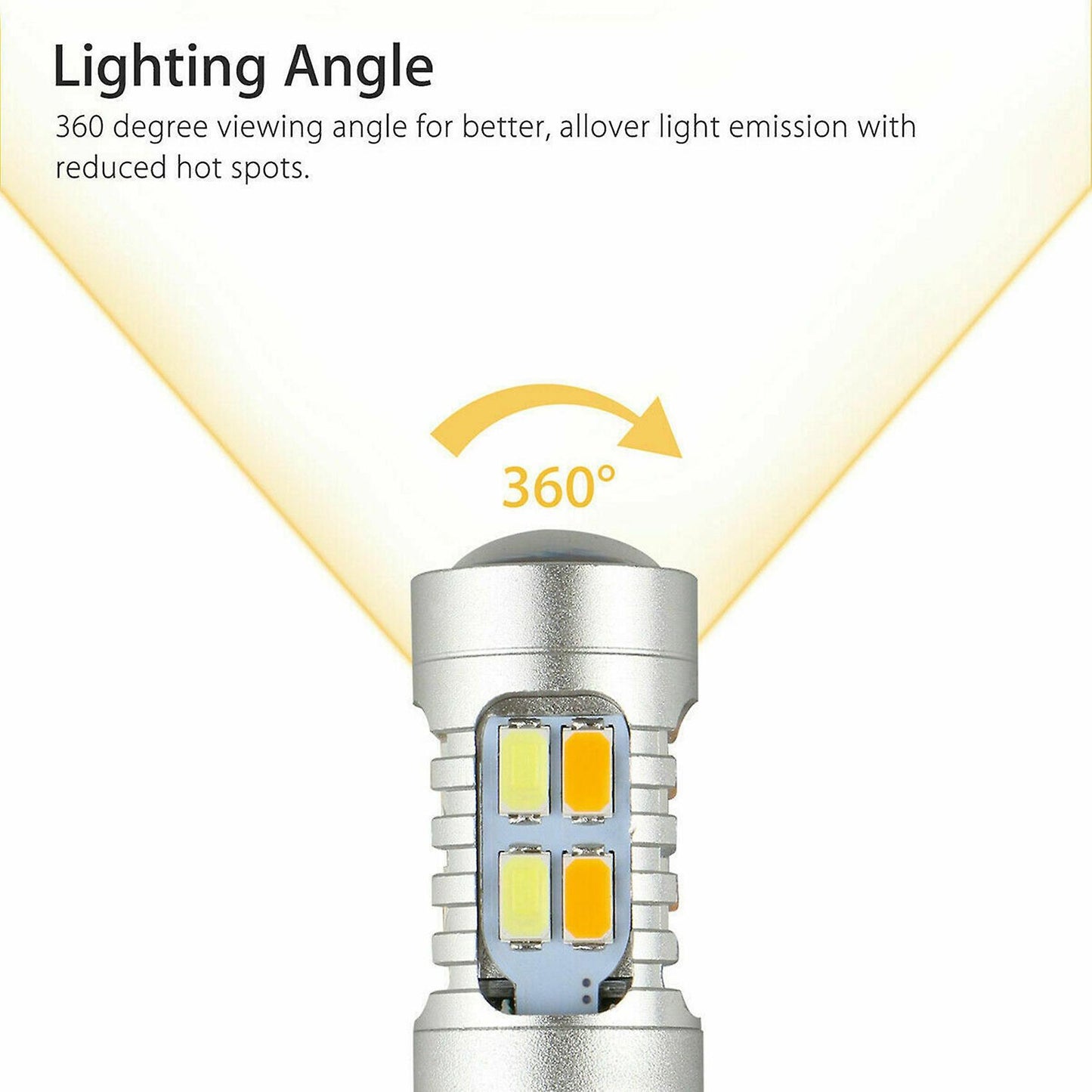 2pcs 1157 Bay15d P21/5w 5630 Led Bulb Canbus Car Turn Signal Lamp