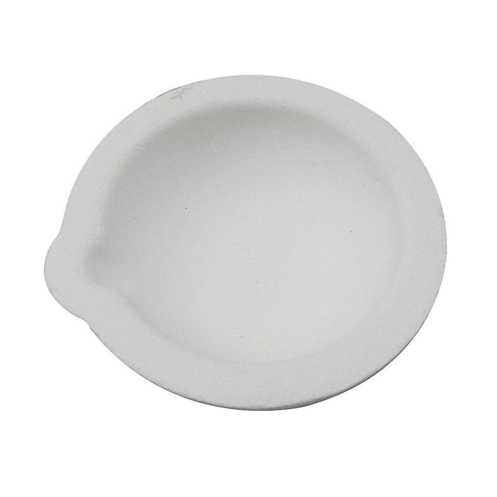 Melting Dish Crucible Cup Ceramic Casting 2.2inch Silica Melt White