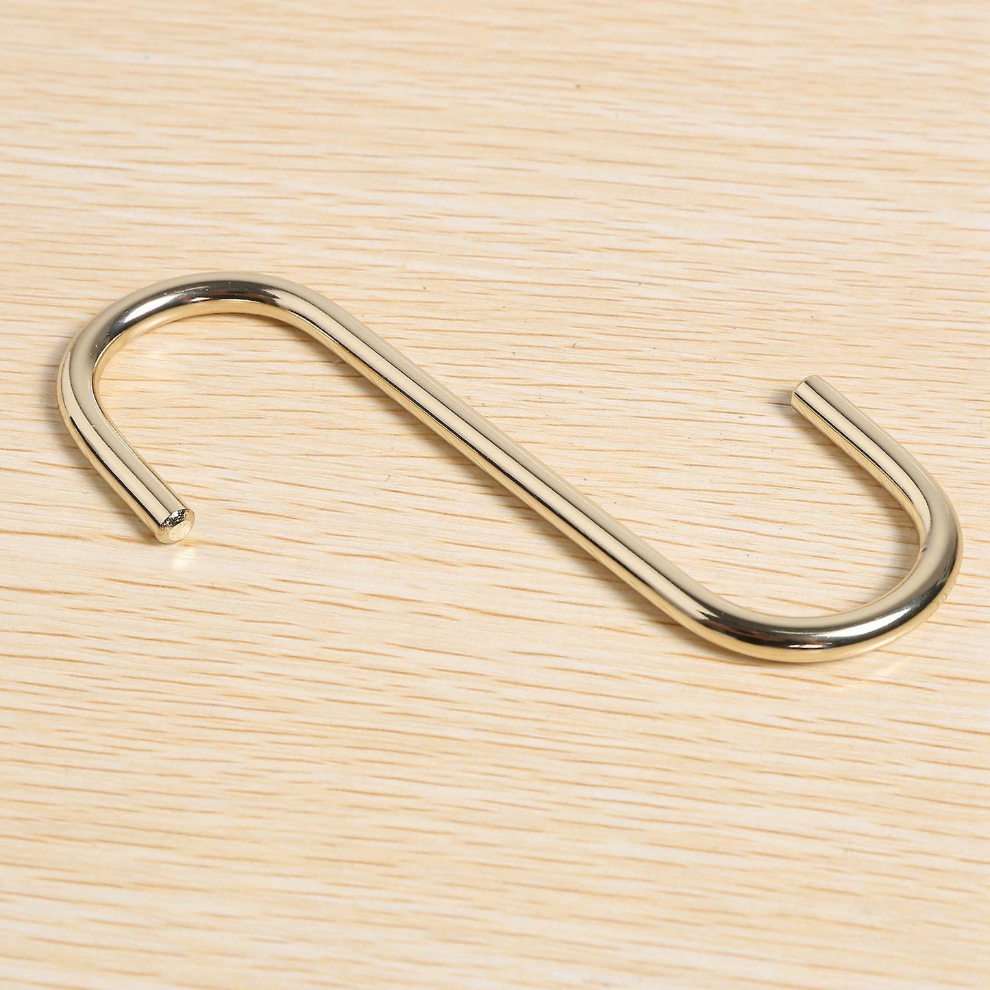 Gold Iron S Shaped Hooks Hanging Hanger Storage Holder Home Organizer