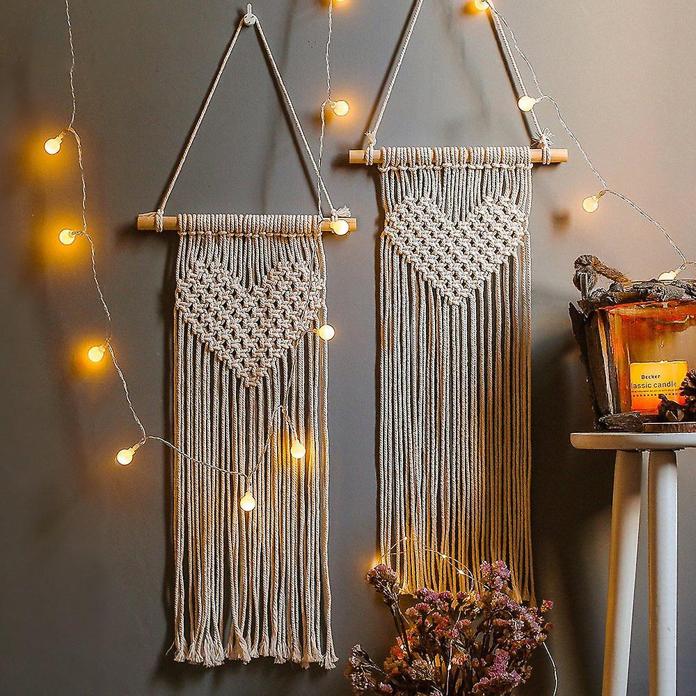 Macrame Wall Hanging Boho Tapestry Woven Home Decor - Room Decoration