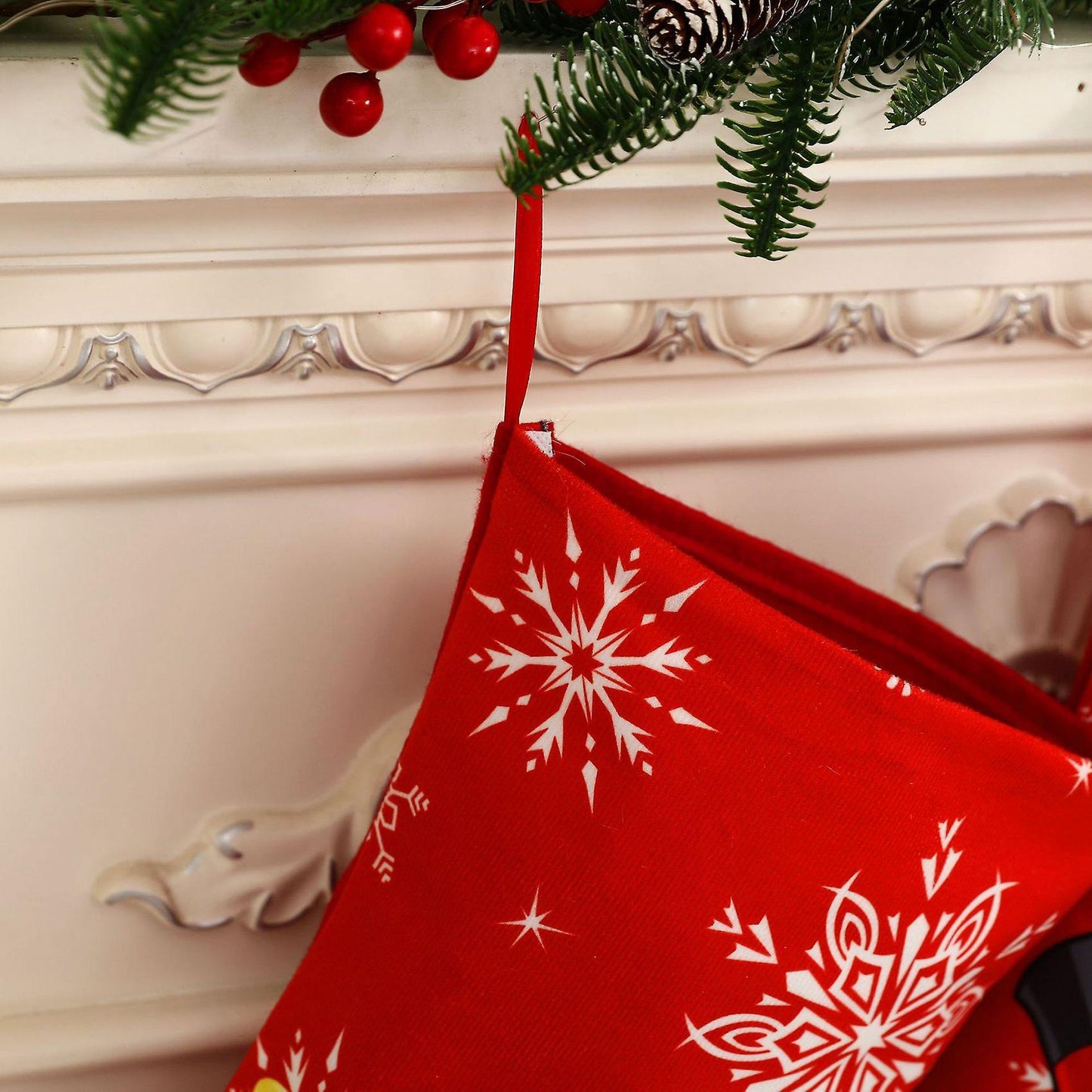 Christmas Stockings, Large Size Xmas Stockings Decorations, B