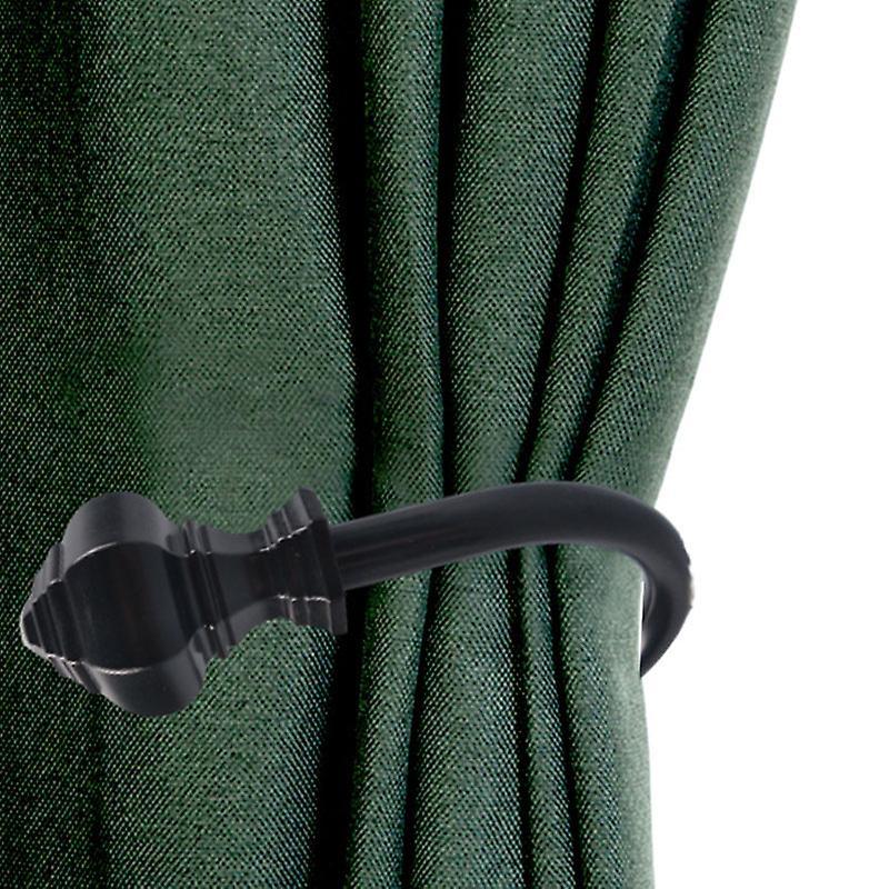 2 Pcs Metal Curtain Holdbacks with Screws, Window Treatment Holdbacks