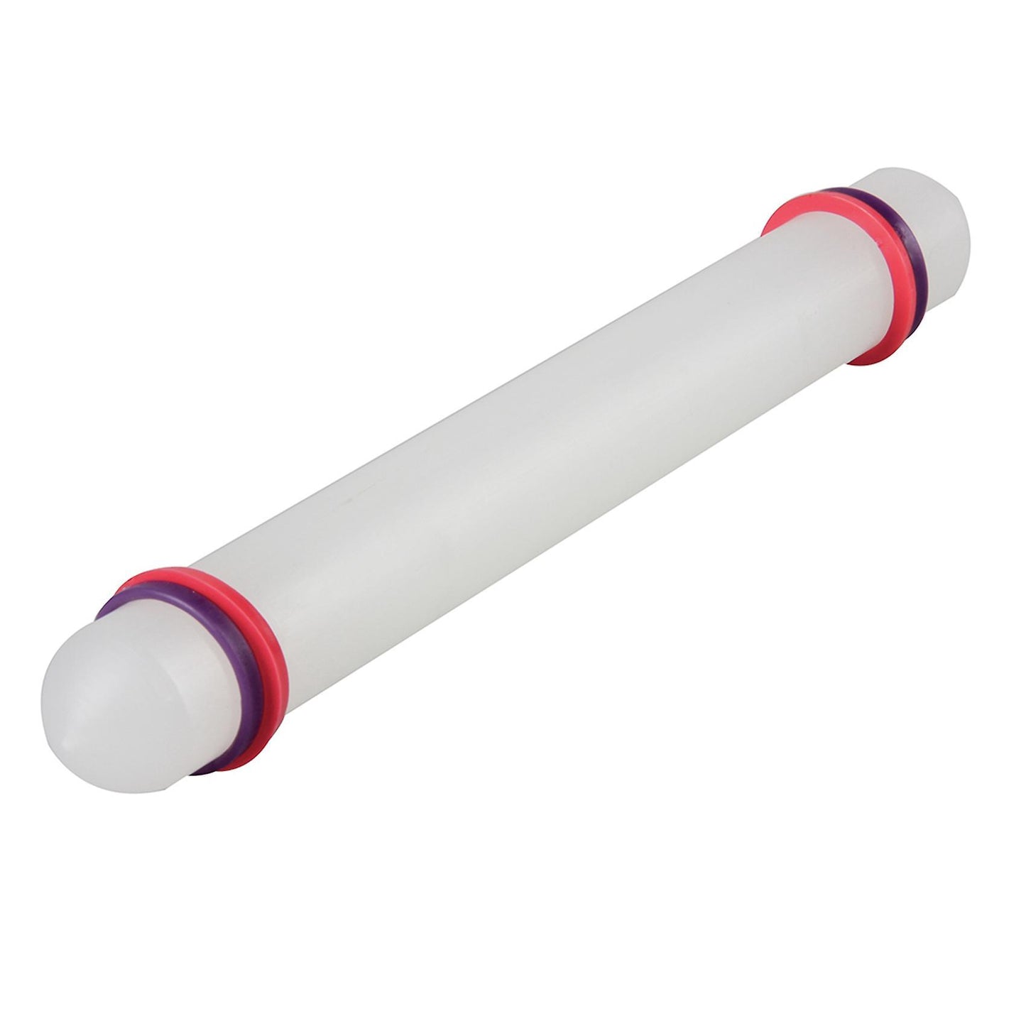 23 Cm Non-stick Sugarcraft Fondant Rolling Pin with Guide Rings