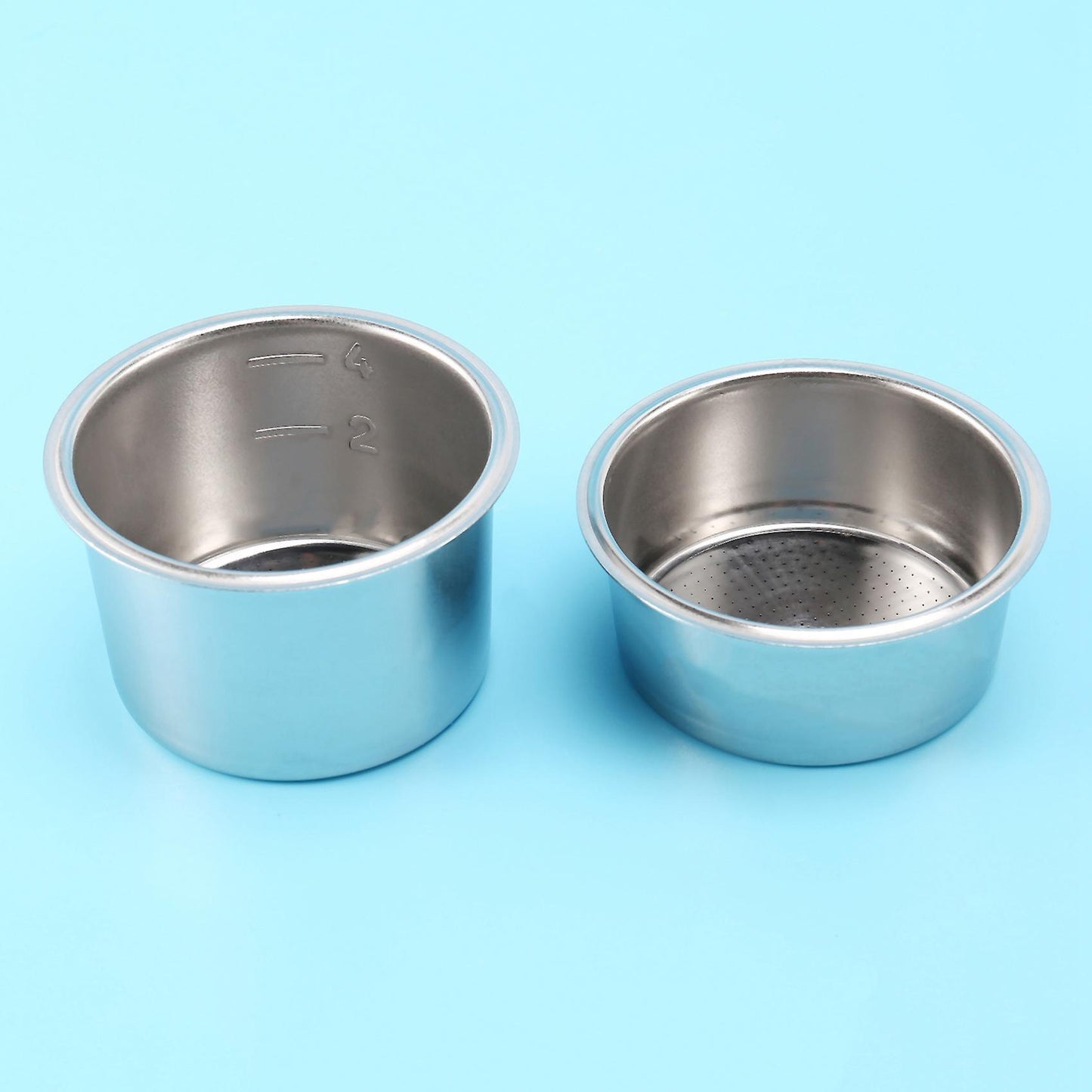 2 Packs Of 51mm 2/4 Cup Filters, for Coffee, for Delonghi Ec680 Ec685
