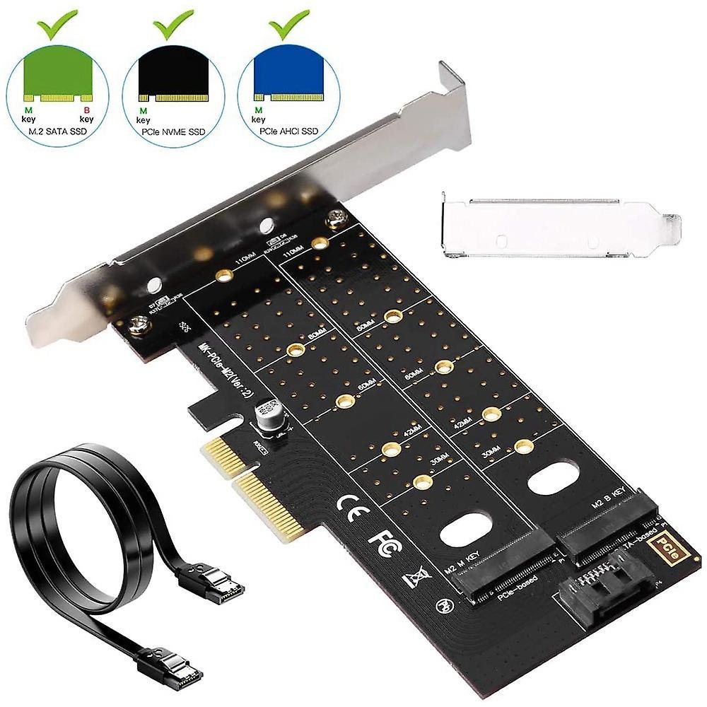 M.2 Pcie Adapter Card Support Nvme / Sata 22110/2280/2260/2240/2230