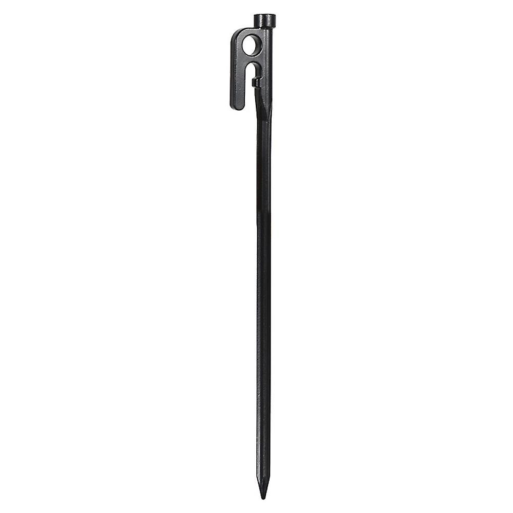 Outdoor Stainless Steel Nails Canopy Tent Windproof , Black 30cm