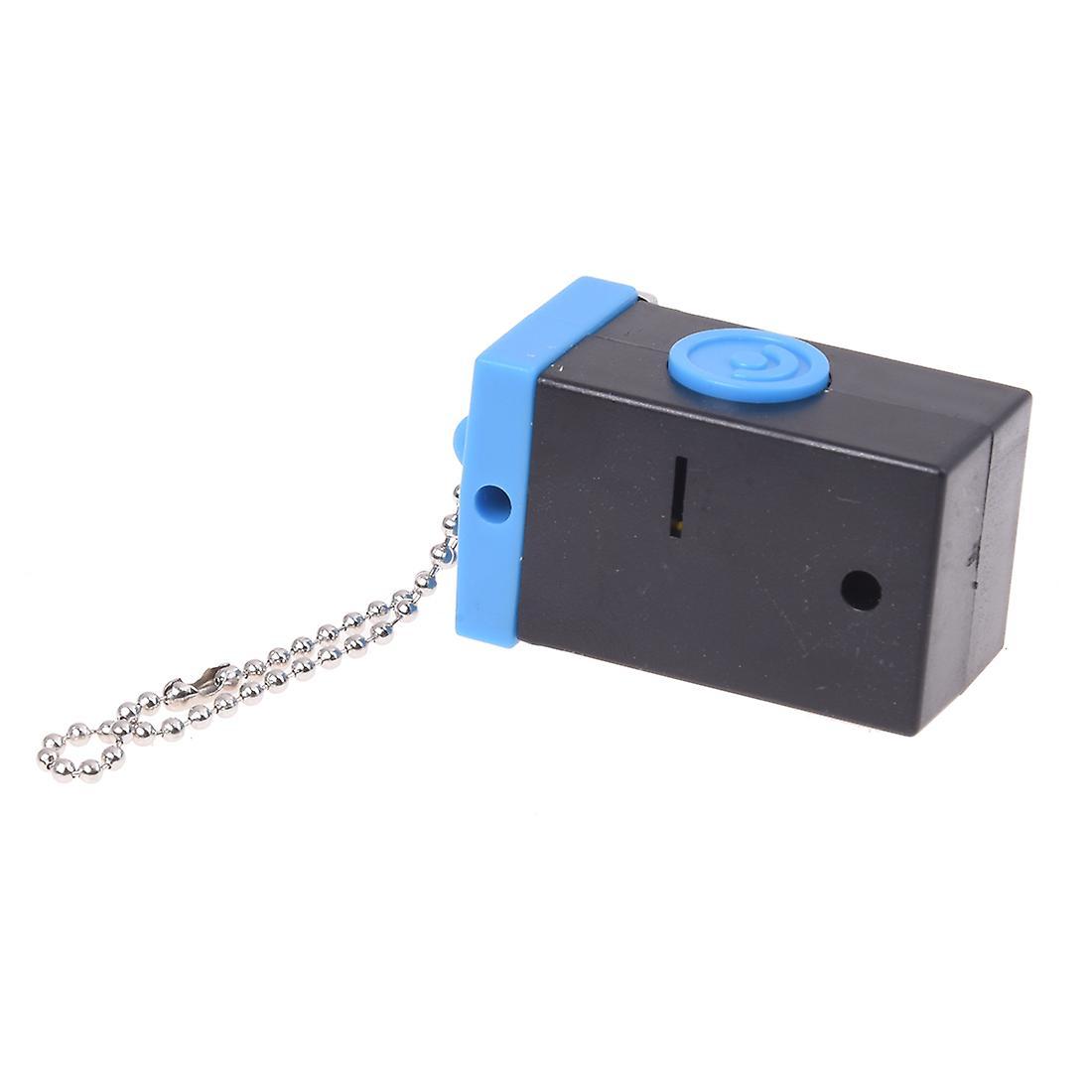 Cute Mini Double Twin Lens Reflex Tlr Camera Style Led Flash Light Torch Shutter Sound Keychain
