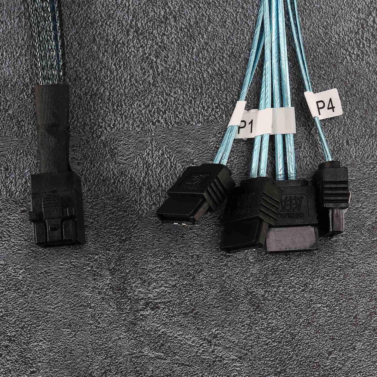 Internal Mini Sas to Sata Cable,for Raid Controller Hard Drive(1.6ft)