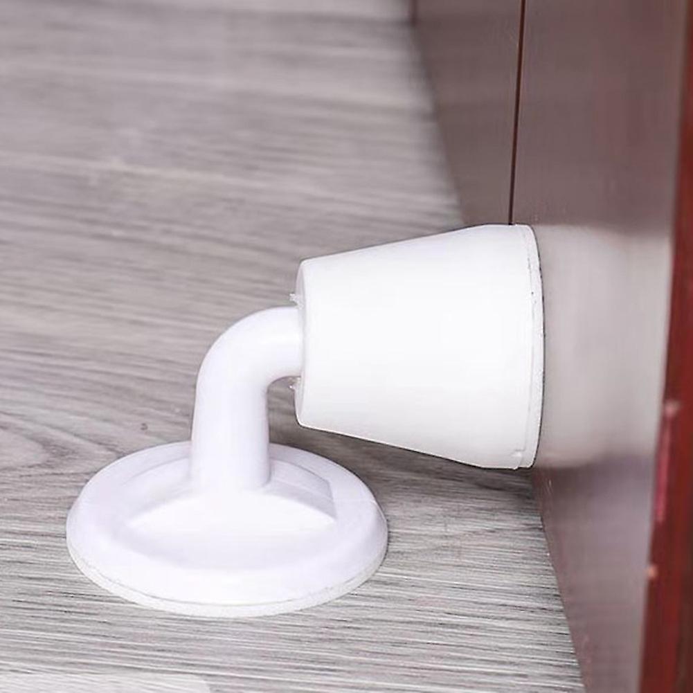 Door Stops Anti-bump Door Holder Buffer for Ceramic Tile Floor(white)