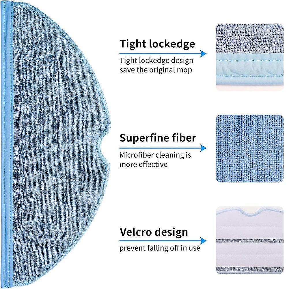 For Xiaomi Roborock Mop Cloths Pads Filters Of S7 T7s T7 Plus Robotic