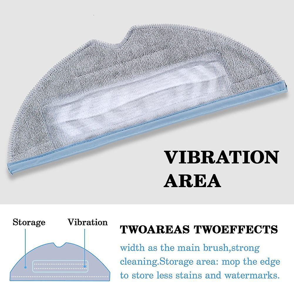 For Roborock T7s T7s Plus S7, Mop Cloth Pads Replacement