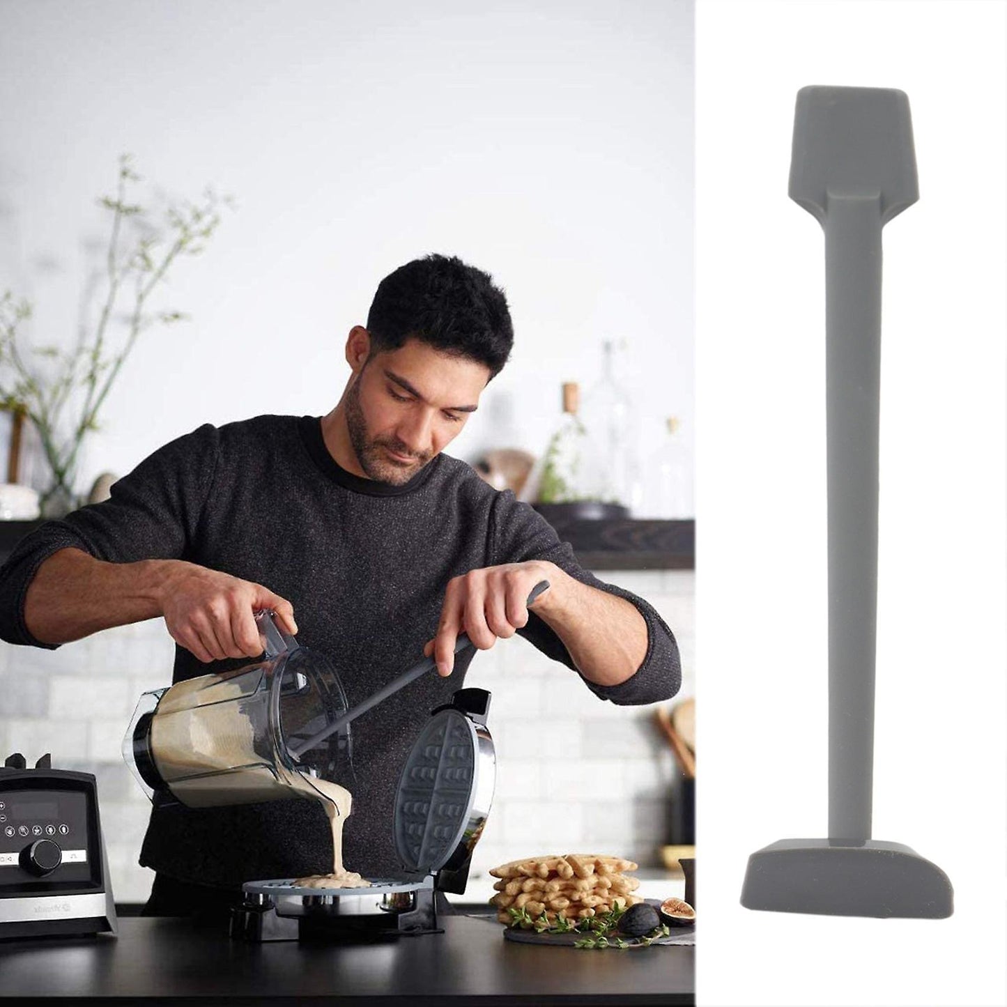 Silicone Blender Spatula,for Blender & Blender for Vitamix Tm3 1pcs