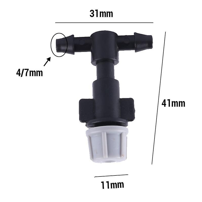 50x Spray Water Fog Misting Nozzle Cooling System Greenhouse Plants