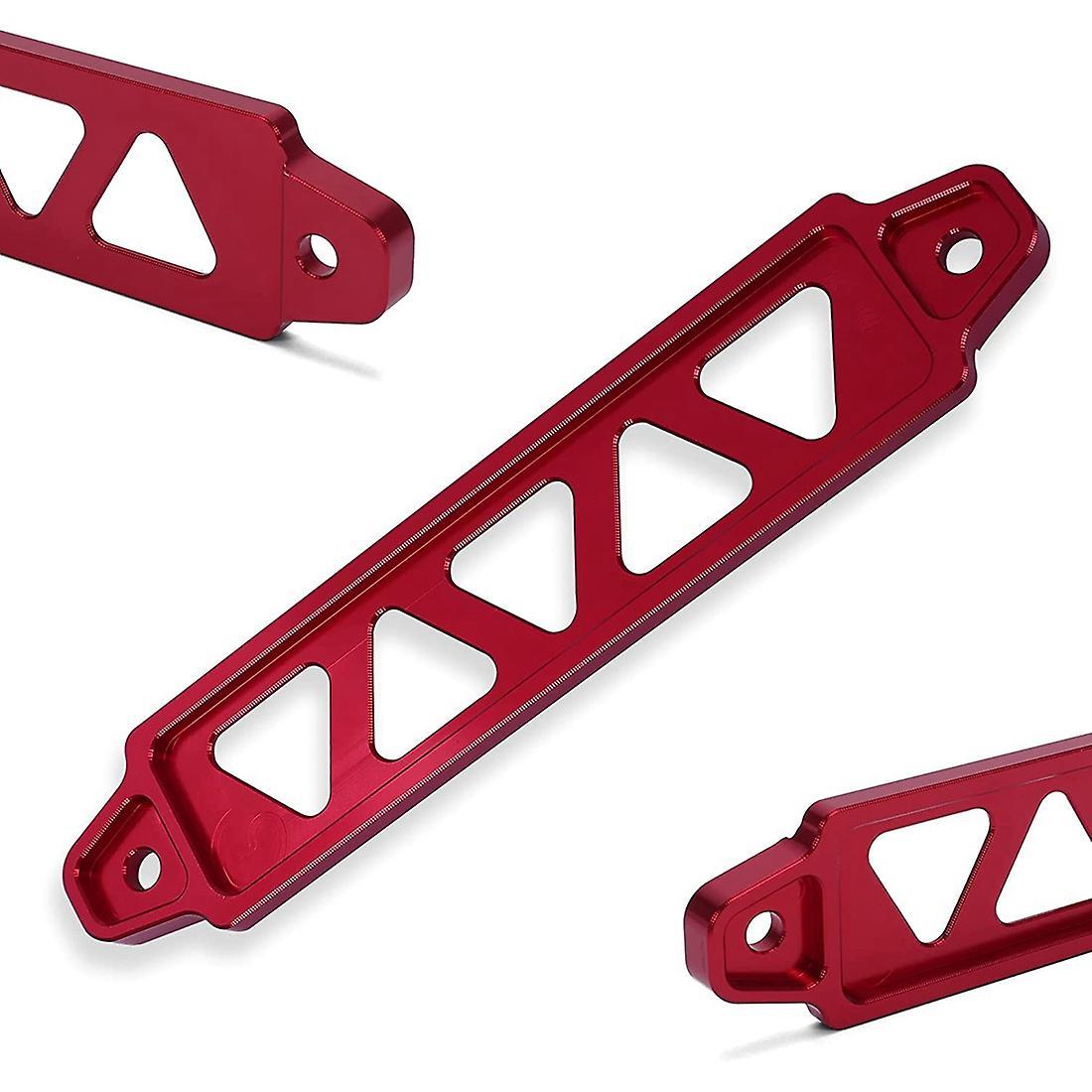 Battery Tie Down Bracket Accessories for Honda Civic Acura,red