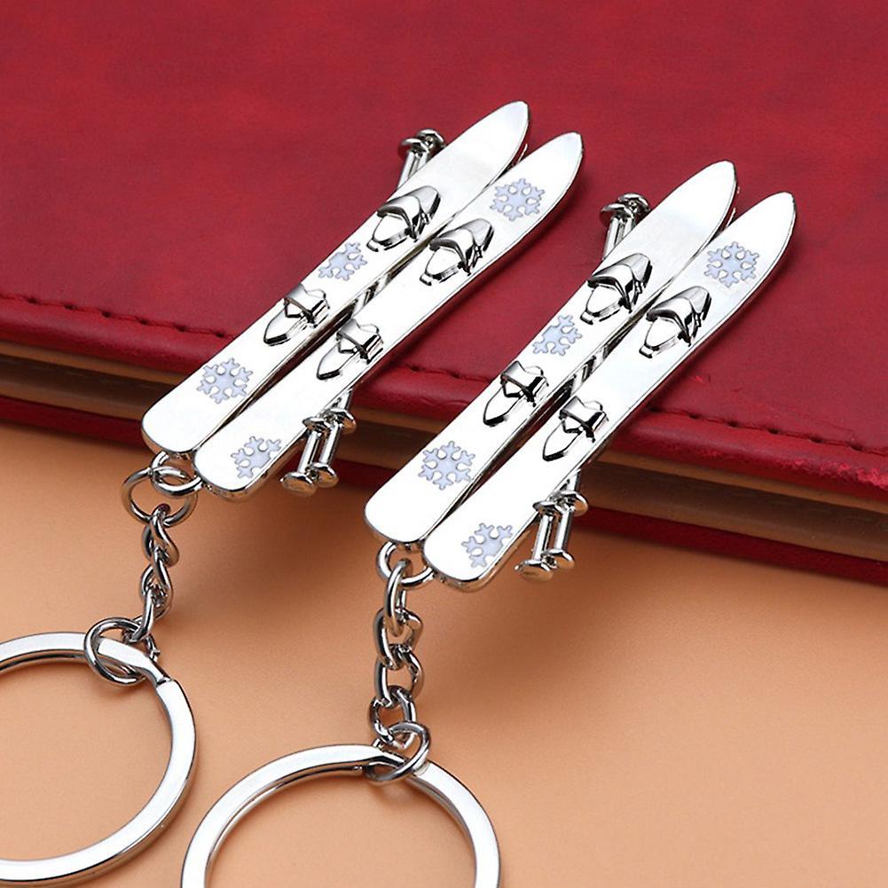 5 Pack Snowboarder Gift 3d Snowboard Keychain Snowboarding Keychain