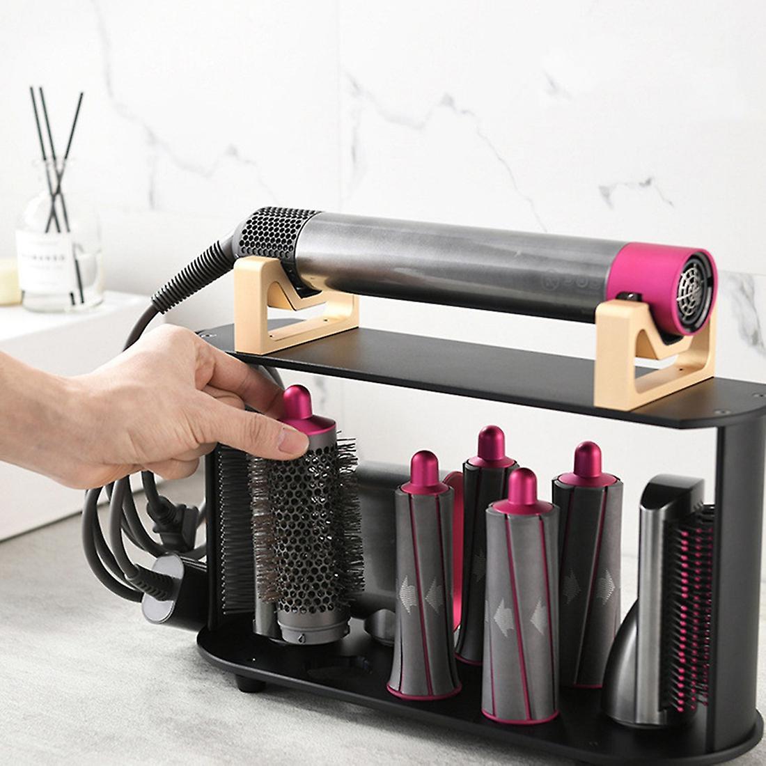 Adapt to for Dyson Curling Iron Storage Rack Vertical Punch-free