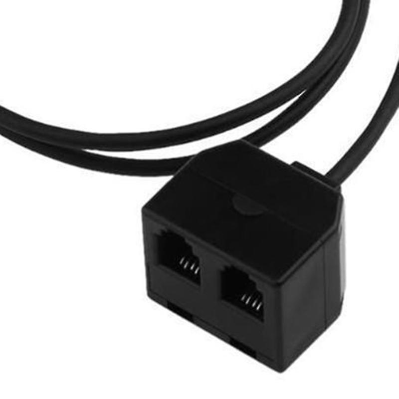 Rj9 4p4c One Male to Two Females, Mobile Phone Training Machine Lines