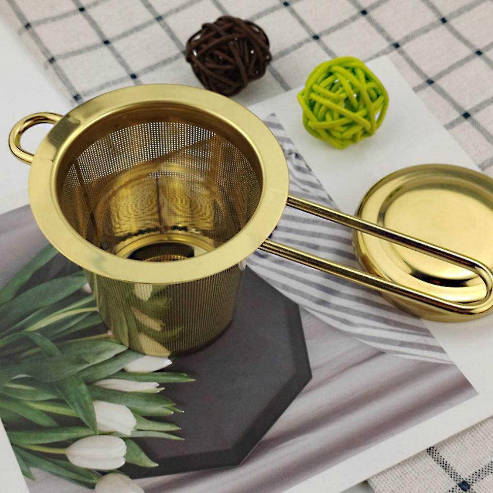 Tea Leaf Tea Strainer Golden Barrel Tea Strainer Kung Fu Tea Set