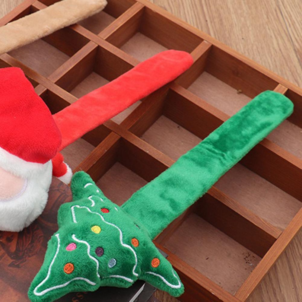 Christmas Clapping Circle Children Gift Santa Claus Deer Ornaments B