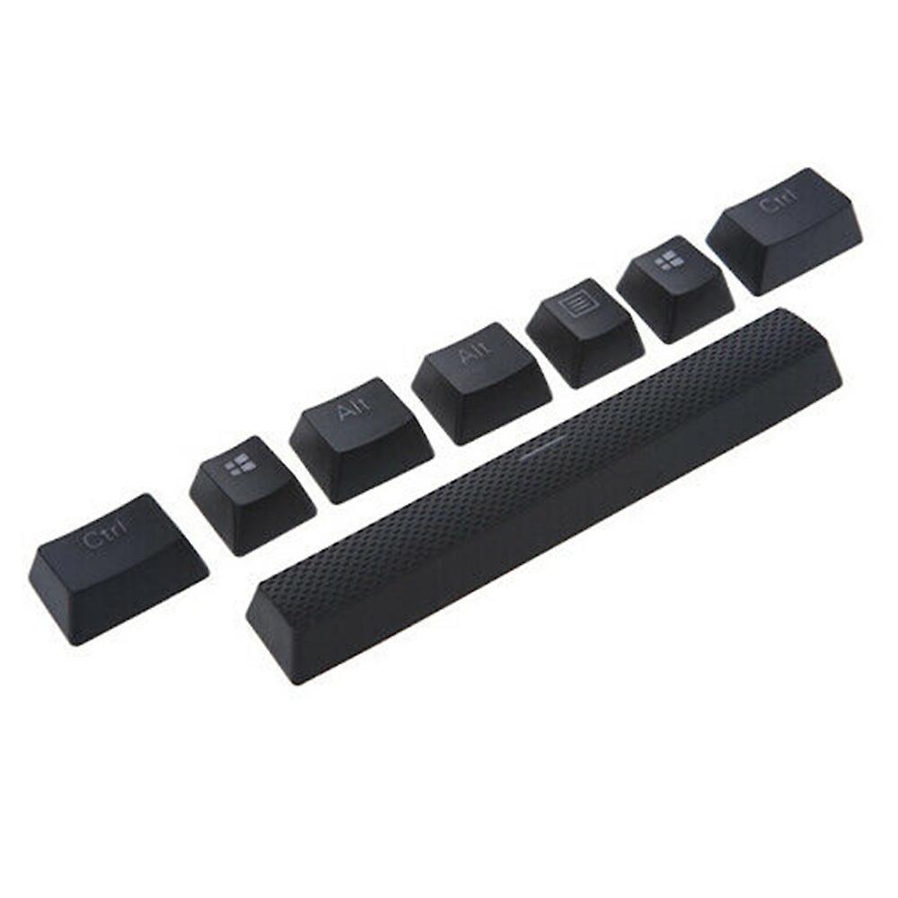 Pbt Keycaps for Corsair for Logitech G710+ Keyboard,for Cherry(black)