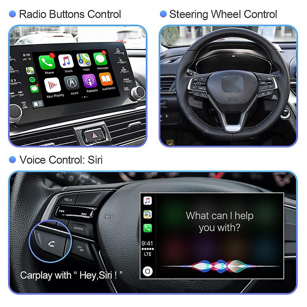 Wireless Carplay for Honda Accord 10th 2018-20 Multimedia Play Ai Box