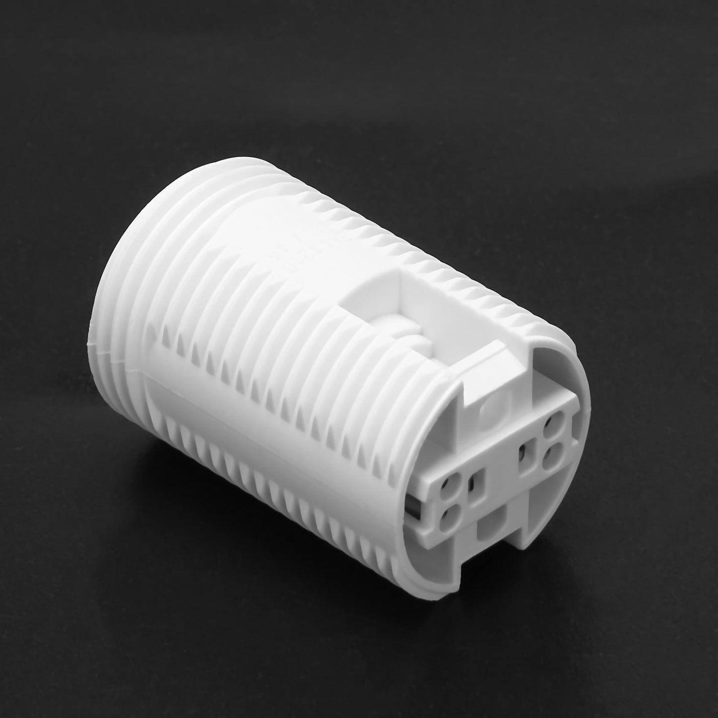 Plastic Shell Screw Type E14 Bulb Light Lamp Holder Socket Ac 250v 2a